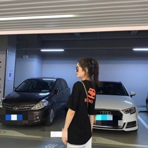 💕 발**** 오렌지로고 크레인 반팔티