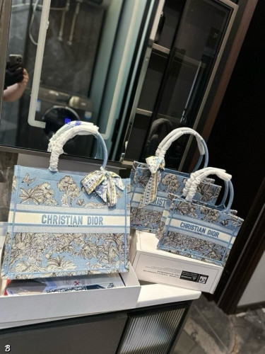 고급 자수 북 토트