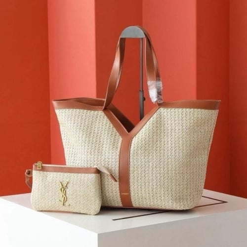 💕 생** YSL 라탄 토트백