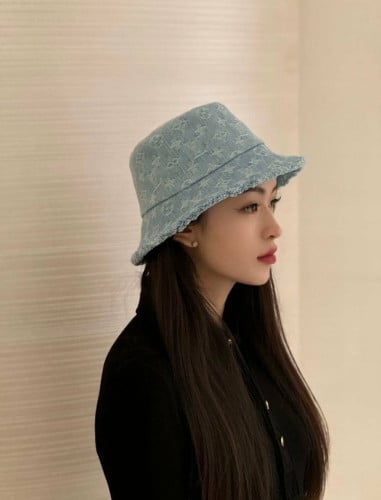 💕 루* 데님 수술 모노그램 버킷햇