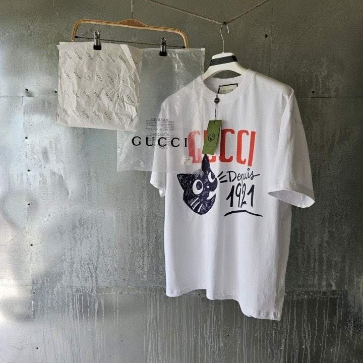 💕 구* 1921 캣 티셔츠