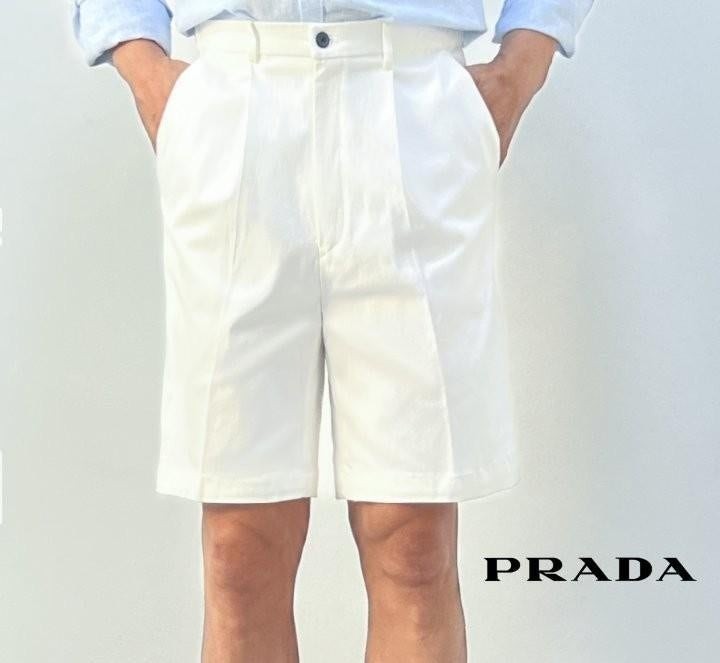 💕 프** 히든밴딩 원턱 면 반바지