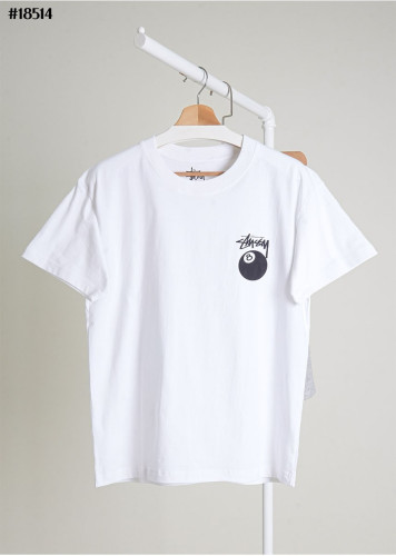 🔆 [STUSSY] 스투시 에잇 볼 숏 슬리브 그래픽 티셔츠 & 3부 테리 팬츠 셋 🔆