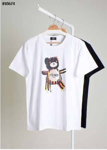 🔆 [FENDI] 펜디 FF 토이 베어 숏 슬리브 그래픽 티셔츠 🔆