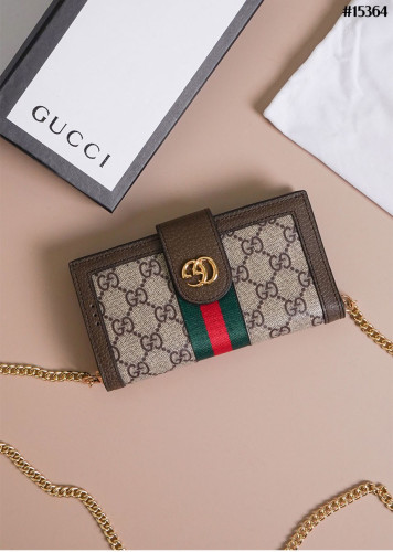 🔆 [GUCCI] 구찌 오피디아 월렛 앤 체인 핸드폰 케이스 🔆