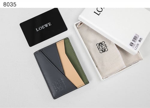 #로웨 [LOEWE] 수입프리미엄급 로에베 퍼즐 플레인 카드 홀더 신상 입고💢 #태그 #지갑 #8035