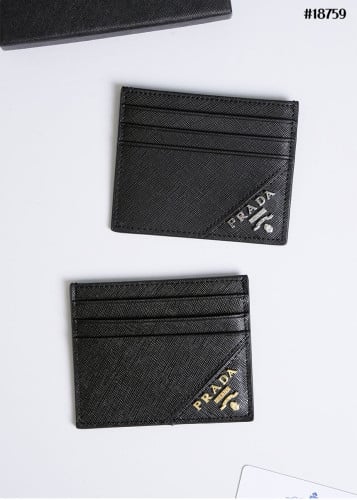 🔆 [PRADA] 프라다 사피아노 레더 사이드 로고 카드 홀더 🔆