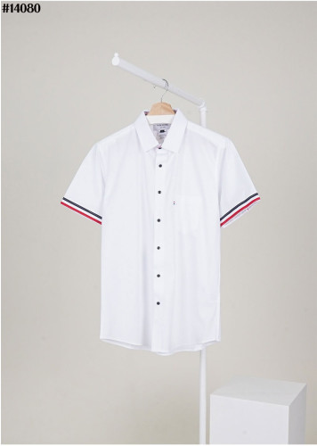 🔆 [THOM BROWNE] 톰브라운 남성 삼선 커프 포플린 셔츠 🔆