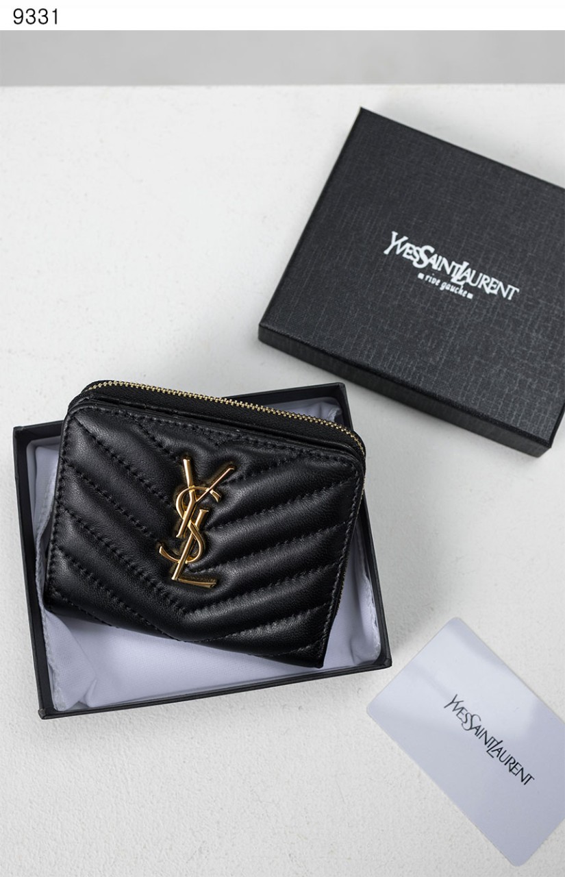 #입생로랑 [YSL] 수입프리미엄급 모노그램 컴팩트 지퍼 어라운드 지갑 신상 입고💢 #태그 #지갑 #9331