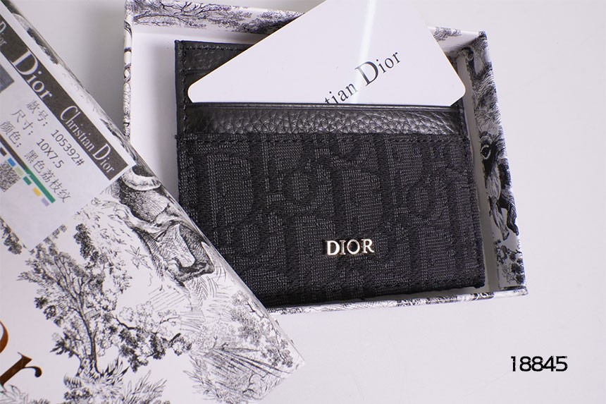 🔆 [DIOR] 크리스찬 디올 오블리크 자카드 카드 홀더 🔆