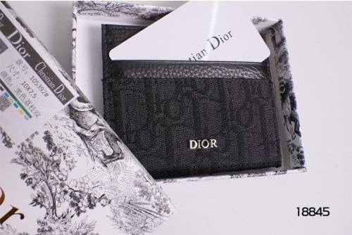 🔆 [DIOR] 크리스찬 디올 오블리크 자카드 카드 홀더 🔆