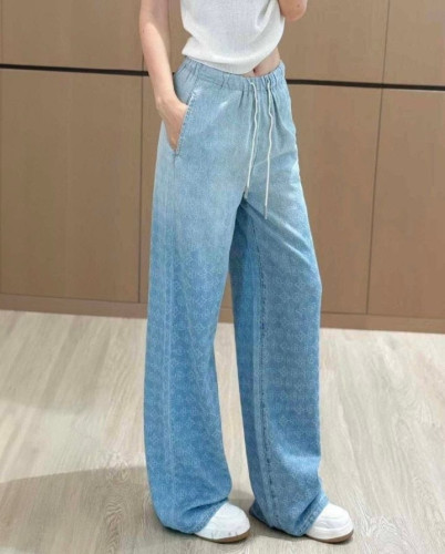 💕 루* 수입 모노그램 그라데이션 컬러 데님