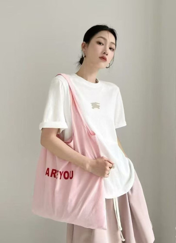 💕 버** 수입 캐벌리어 로고 티셔츠