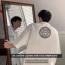 💕 베*** 메두사 백 로고 오버핏 티셔츠