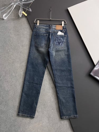 💕 디* 로고 포켓 포인트 워싱스판 데님진➡️수입최고급