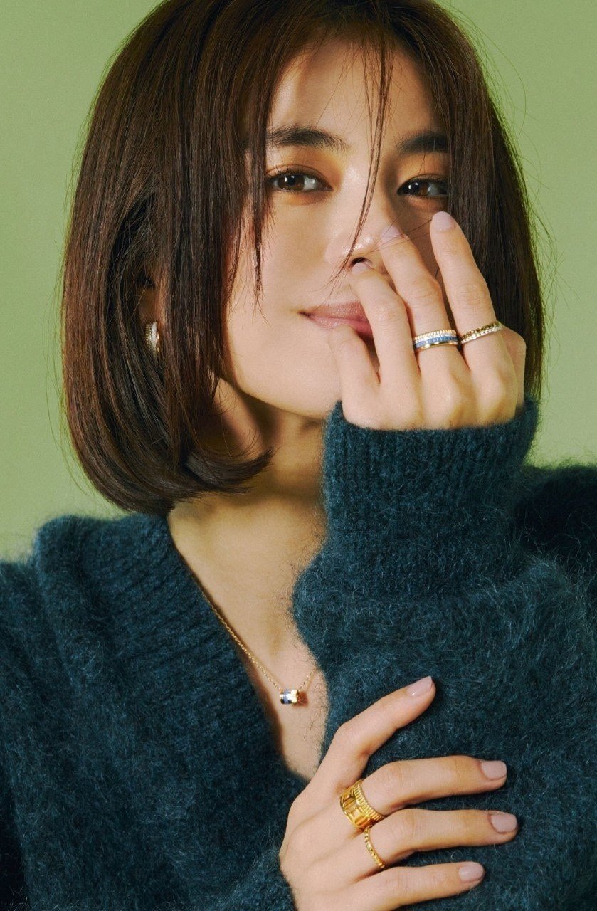 💕 부** 콰트로 블루 에디션 링 펜던트 목걸이✔수입최고급