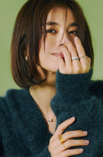 💕 부** 콰트로 블루 에디션 링 펜던트 목걸이✔수입최고급