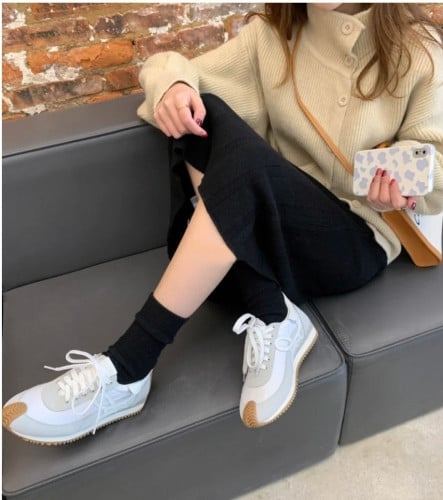 💕 로** 플로우 러너 나일론 스웨이드