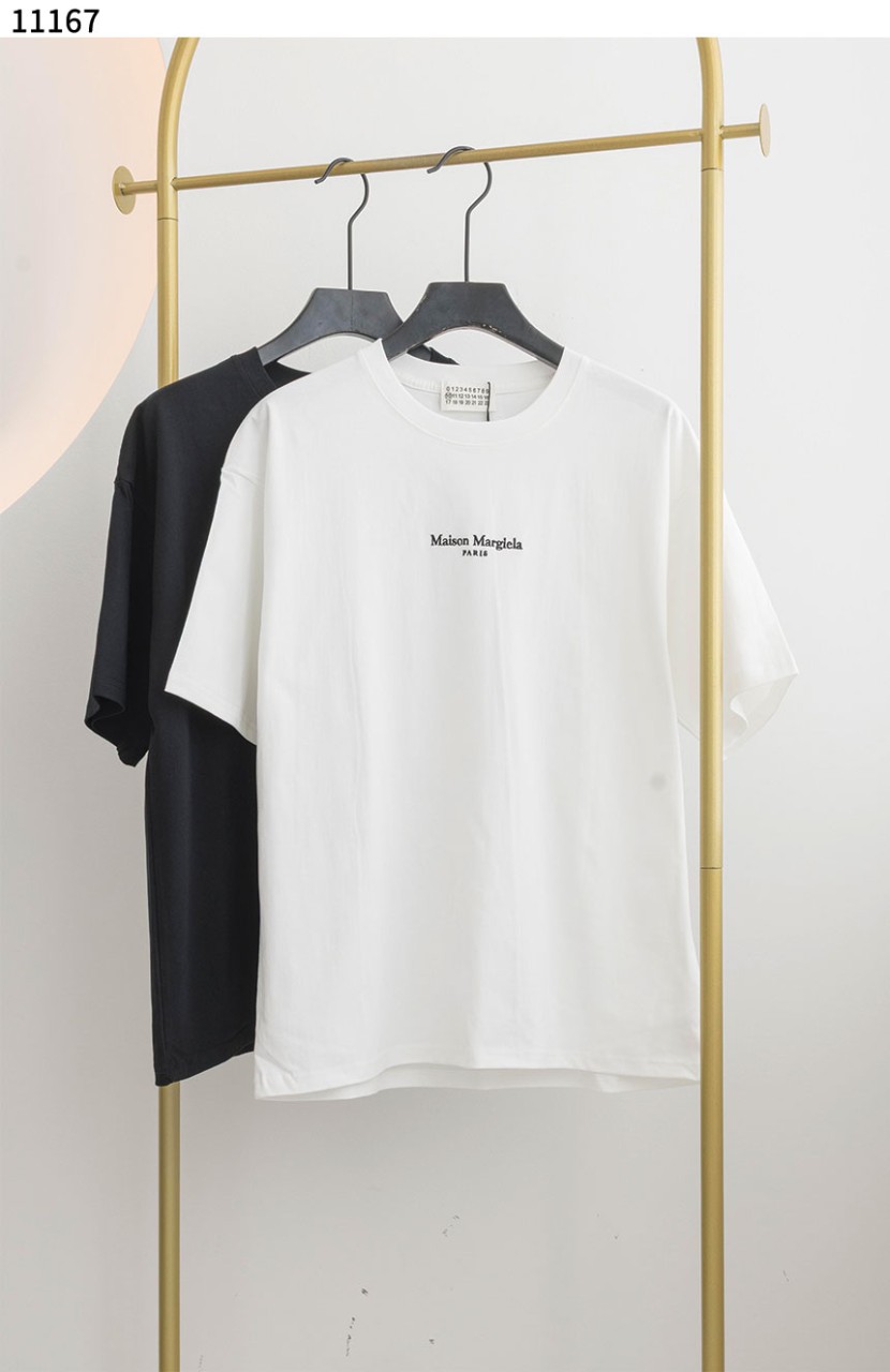 #메종마르지엘라 [Maison Margiela] 마르지엘라 유니섹스 옵틱 로고 반팔 티셔츠 신상입고💢 #상의 #티셔츠 #11167