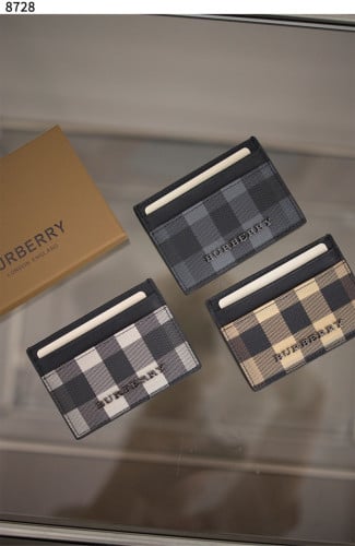 #버버리 [BURBERRY] 체크 레더 카드 케이스 신상입고💢 #지갑 #8728