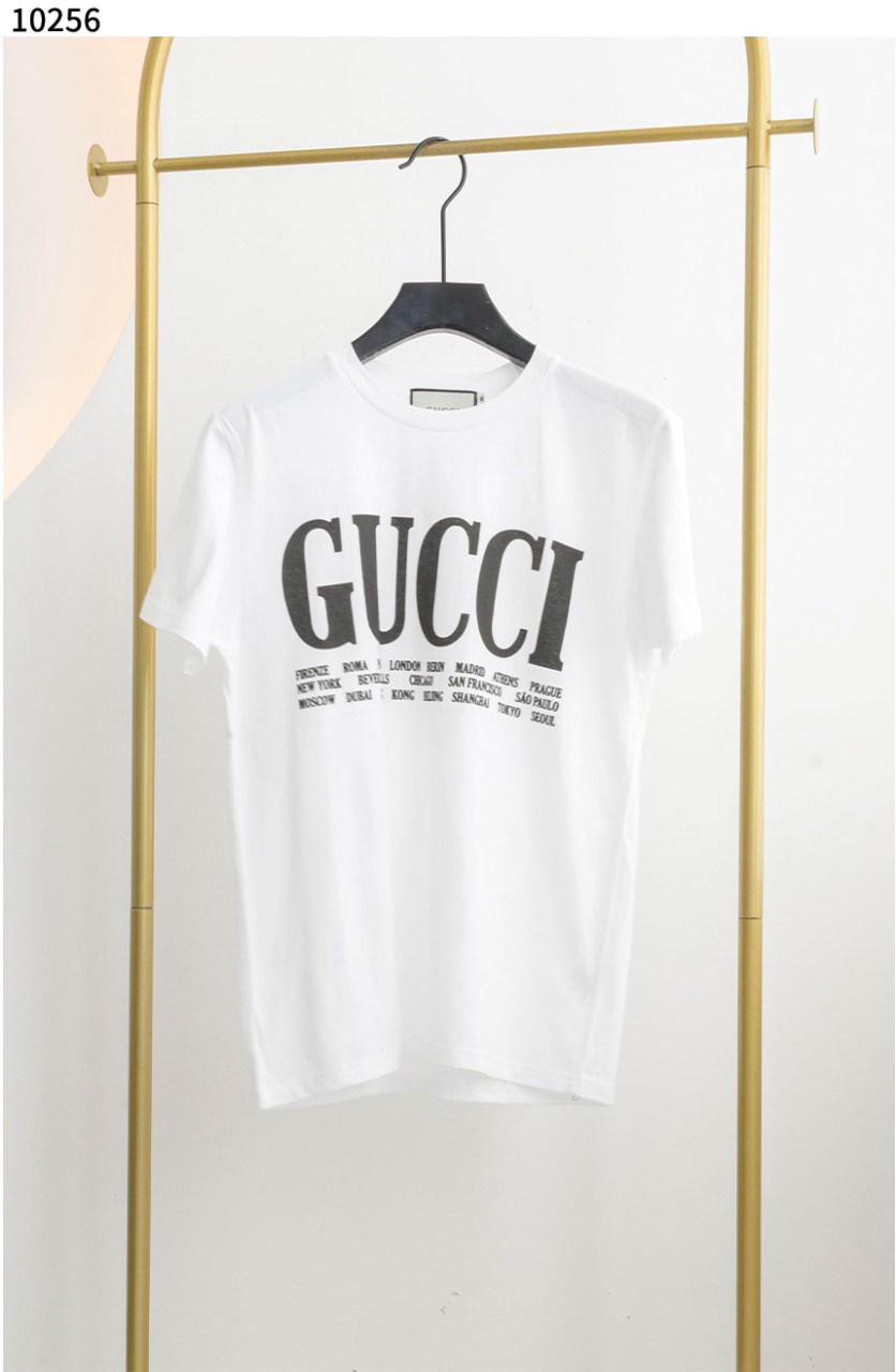 #구찌 [GUCCI] 수입고급 구찌 시티 라운드 화이트 반팔 티셔츠 세일💢💢💢 #태그 #상의 #티셔츠 #10256