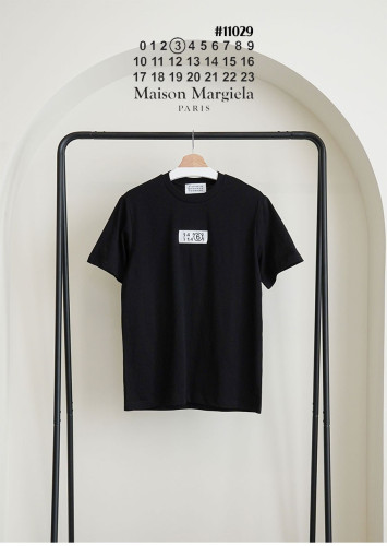 🔆 [Maison Margiela] 메종마르지엘라 넘버로고 져지 오버핏티셔츠🔆