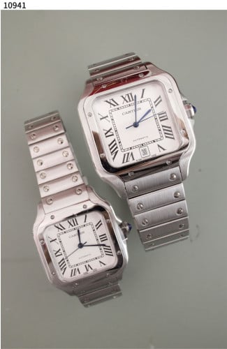 #까르띠에 [CARTIER] 까르띠에 오토매틱 산토스 워치 신상입고💢 #시계 #10941-1/2