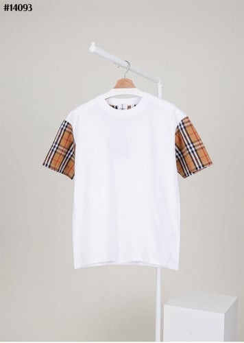 🔆 [BURBERRY] 버버리 빈티지 체크 슬리브 코튼 티셔츠 🔆