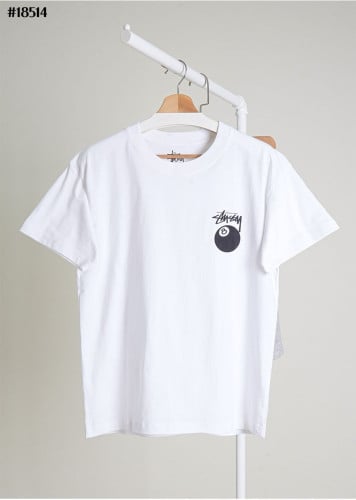 🔆 [STUSSY] 스투시 에잇 볼 숏 슬리브 그래픽 티셔츠 & 3부 테리 팬츠 셋 🔆