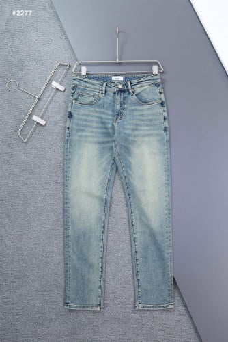 🍀 [LOEWE] 로에베 아나그램 백포켓 원싱 데님 청바지 🍀