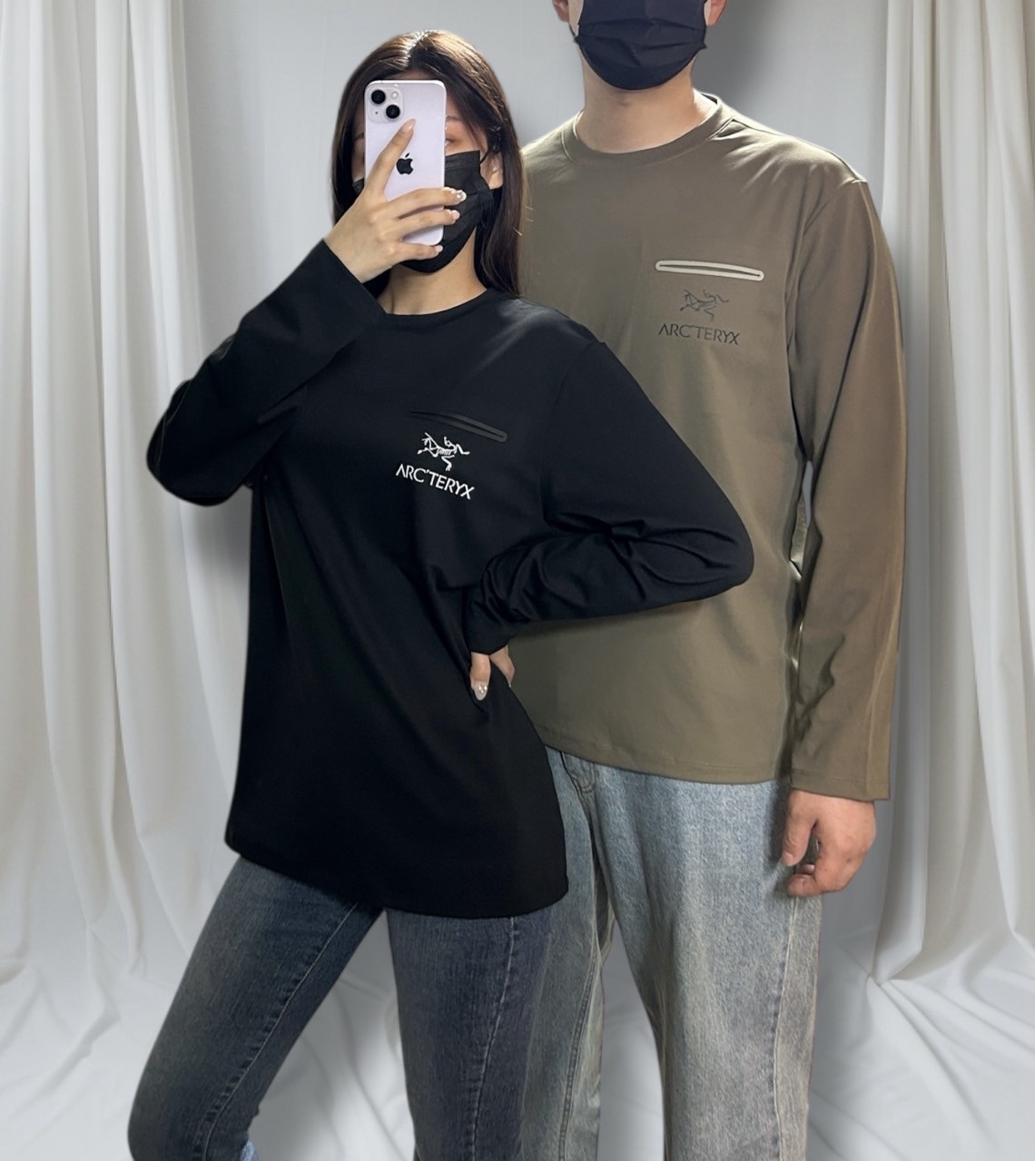 <AT 포켓 긴팔 티>