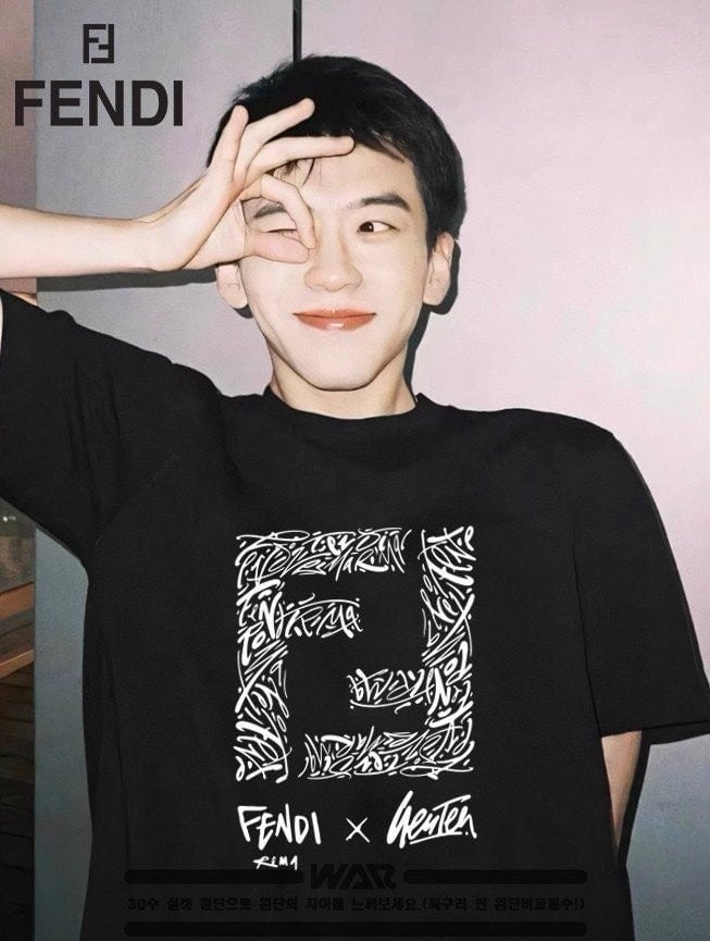 💕 펜* 레터링 FF로고 디자인 반팔 티셔츠