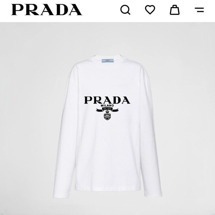 💕 프** 밀라노 로고 긴팔티