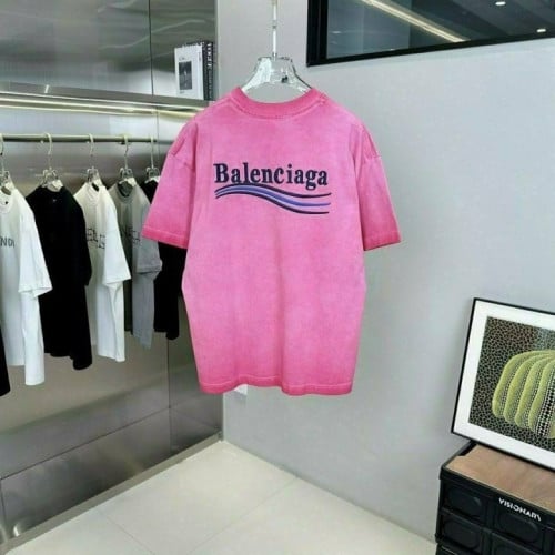 💕 발**** 웨이브 자수 워싱 티셔츠