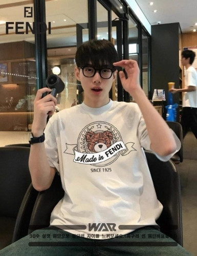 💕 펜* 곰돌이 기사도 디자인 반팔 티셔츠