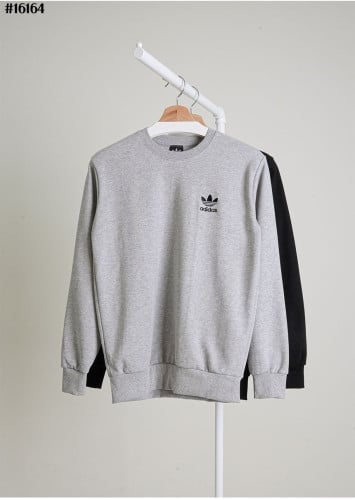 🔆 [ADIDAS] 아디다스 클래식 자수 로고 코튼 맨투맨 티셔츠 🔆