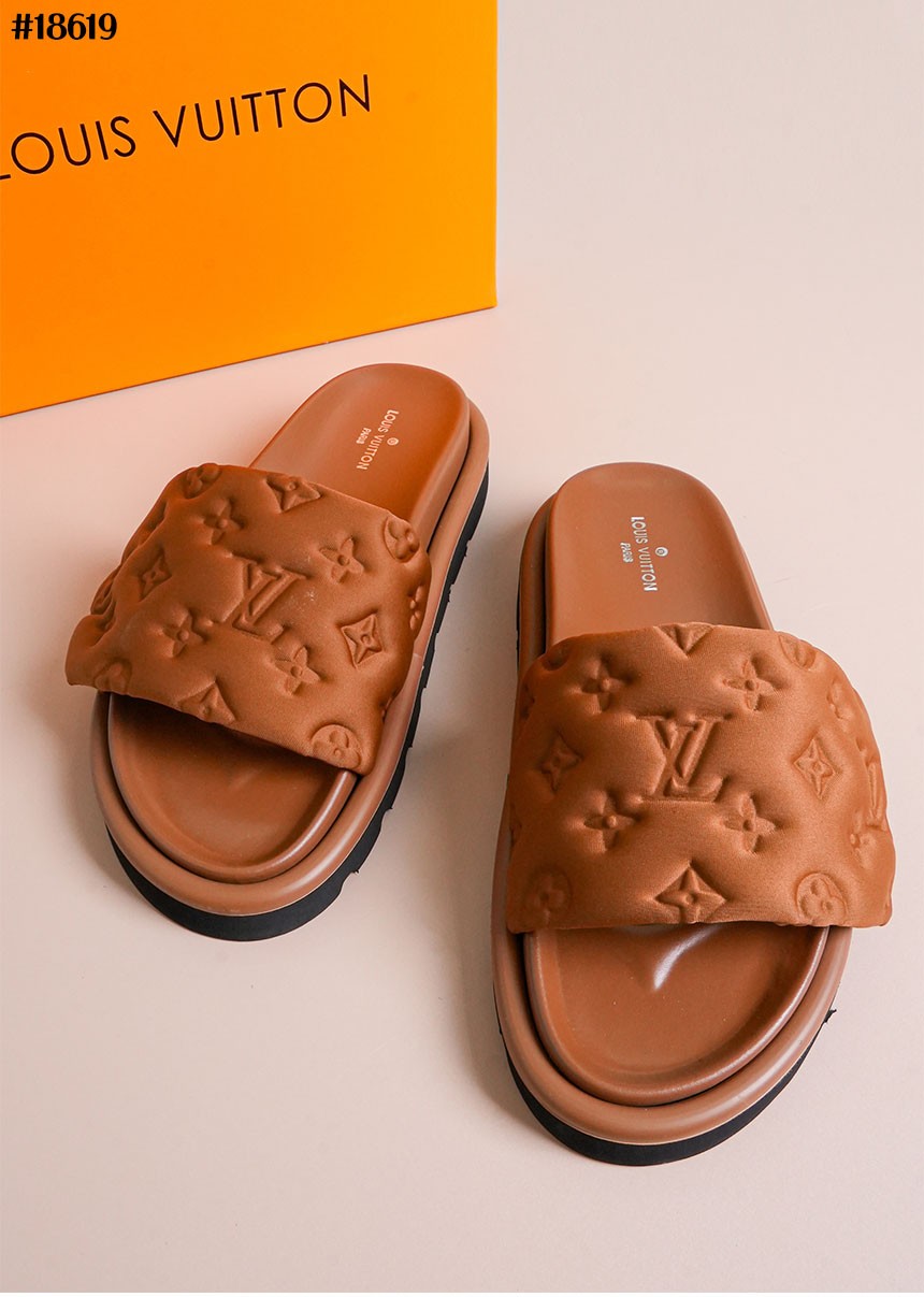 🔆 [LOUIS VUITTON] 루이비통 워터프런트 뮬 모노그램 브라운 🔆