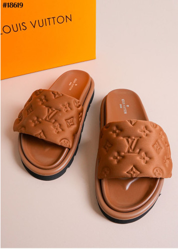🔆 [LOUIS VUITTON] 루이비통 워터프런트 뮬 모노그램 브라운 🔆