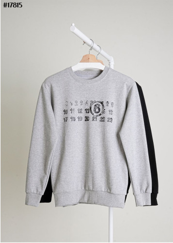 🔆 [Maison Margiela] 메종마르지엘라 빈티지 넘버링 프린팅 크루넥 맨투맨 티셔츠 🔆