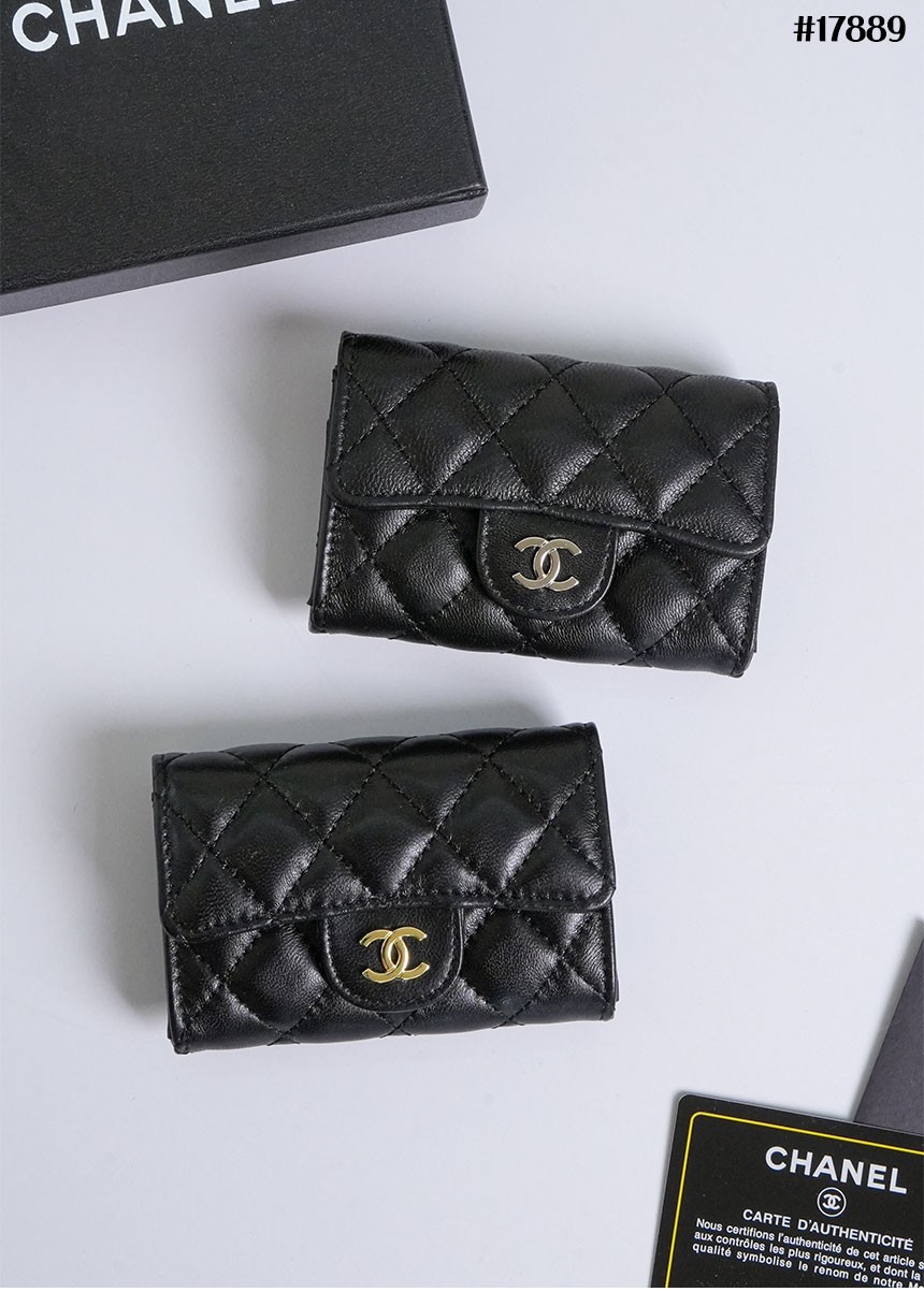 🔆 [CHANEL] 샤넬 클래식 램스킨 플랩 카드 홀더 🔆
