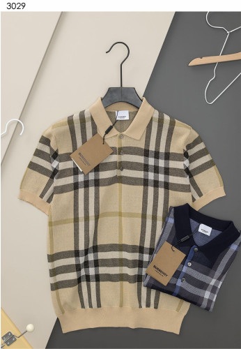 #버버리 [BURBERRY] 체크 반팔카라니트 세일💢💢💢 #상의 #티셔츠 #3029