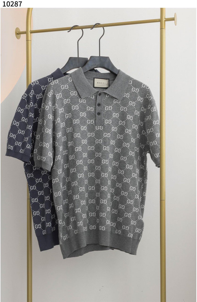 #구찌 [GUCCI] GG 코튼 피케 자카드 폴로 셔츠 세일💢💢💢 #상의 #니트 #10287