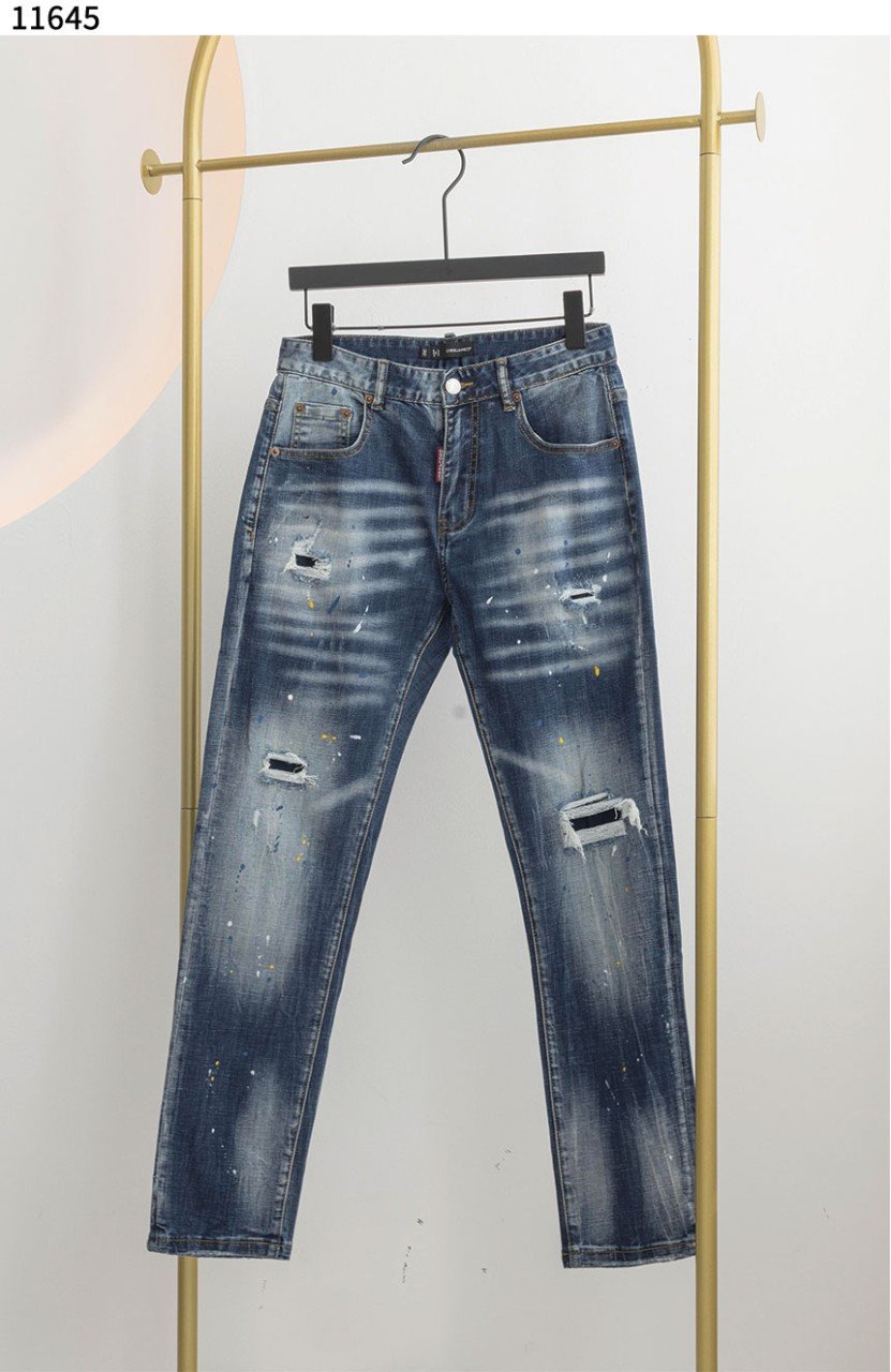 #디스퀘어드2 [dsquared2] 화이트워싱 페인팅 청바지 신상입고💢 #하의 #팬츠 #11645