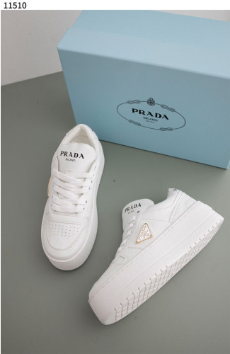#프라다 [PRADA] 다운타운 볼드 레더 스니커즈 화이트 신상입고💢 #신발 #11510