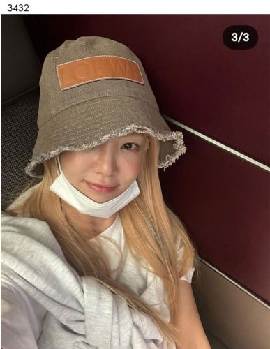 #로예배 [LOEWE] 빈티지 남여공용 데님버킷햇 효연 로에베모자  세일💢💢💢 #모자 #테크 #3432