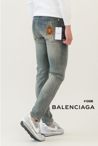 🔆 [BALENCIAGA] 발렌시아가 수입고퀄 포켓로고 삼선 데님 🔆