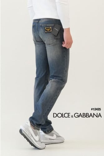 🔆 [DOLCE&GABBANA] 돌체 앤 가바나 수입고퀄 스틸패치 데님🔆