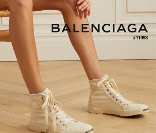 🔆 [BALENCIAGA] 발렌시아가 파리스 하이탑 캔버스 스니커즈🔆