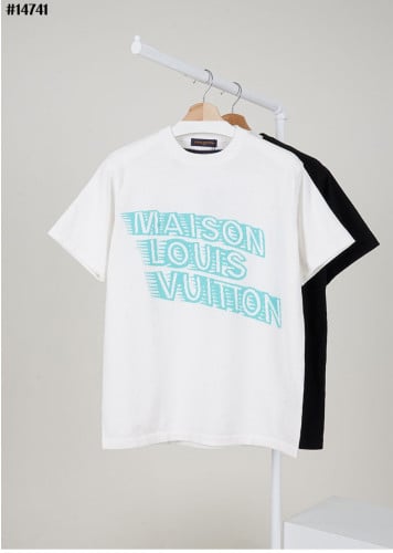 🔆 [Louis Vuitton] 루이비통 메종 LV 그래픽 울 니트 쇼트 슬리브드 🔆
