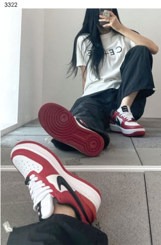 #나이키 [Nike] 수입프리미엄급 Nike x Ambush Air Force 1 Low Red 세일💢💢💢 #태그 #신발 #3322